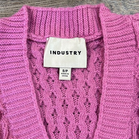 Pink knitted cardigan 💕 - Picture 3 of 3